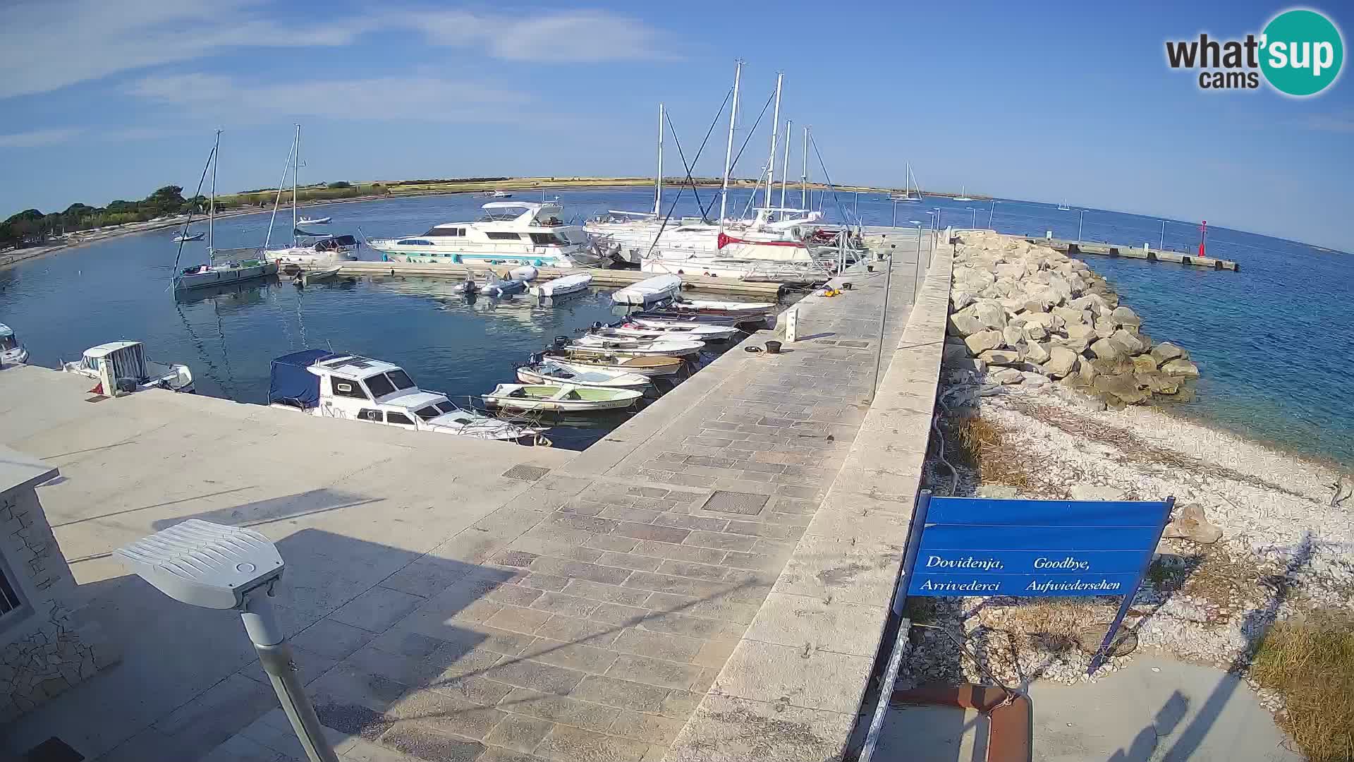 Webcam de l’île d’Unije – Explorez la beauté du joyau caché de la Croatie
