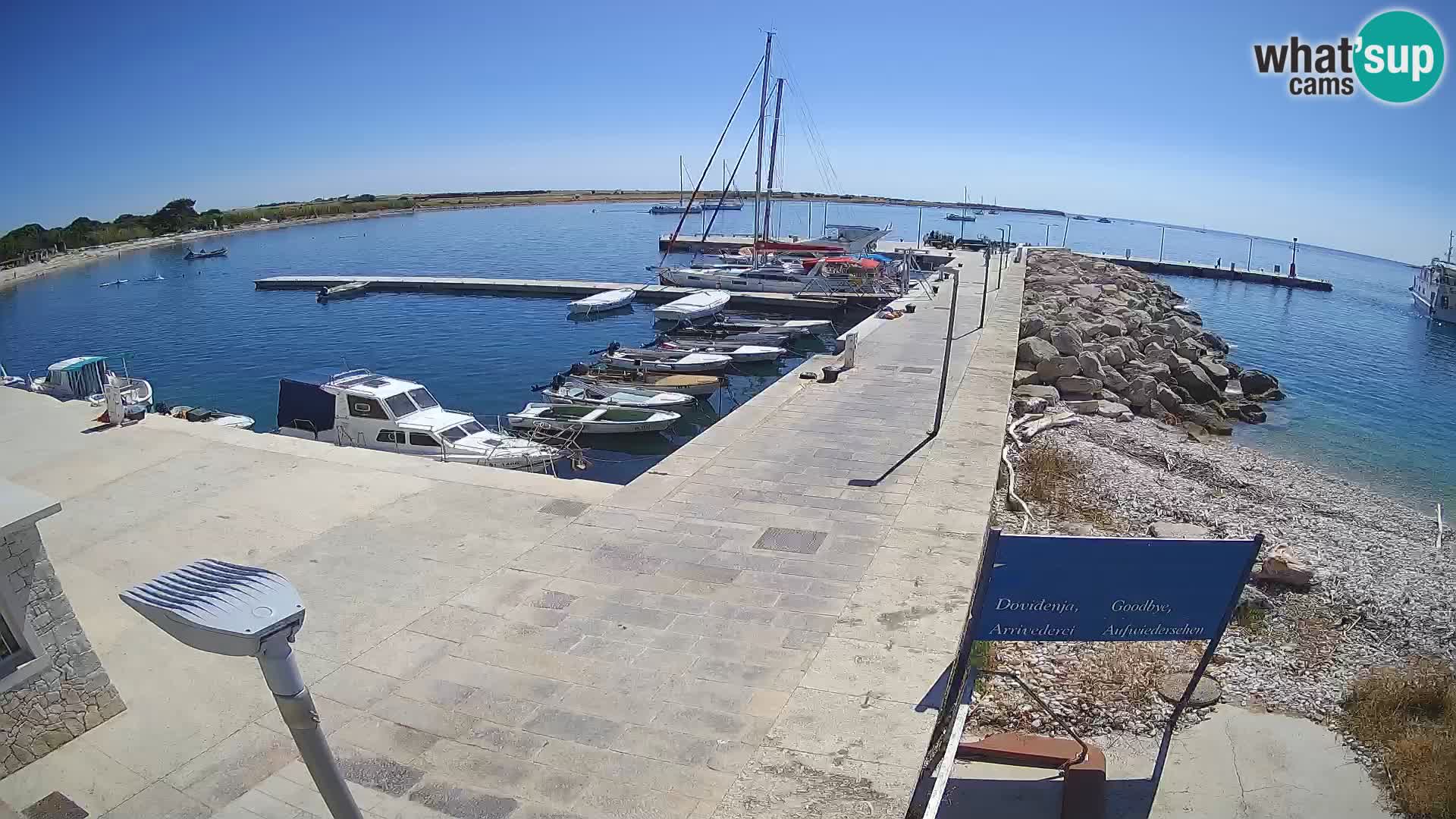 Webcam de l’île d’Unije – Explorez la beauté du joyau caché de la Croatie