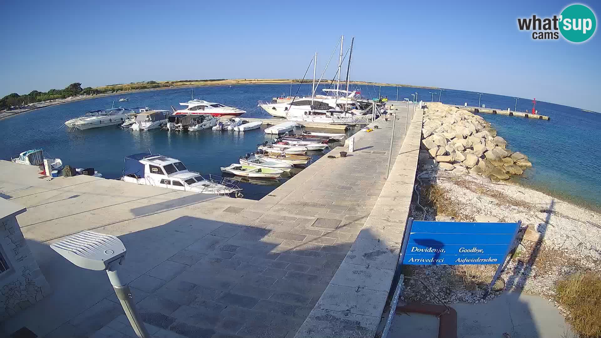 Webcam de l’île d’Unije – Explorez la beauté du joyau caché de la Croatie