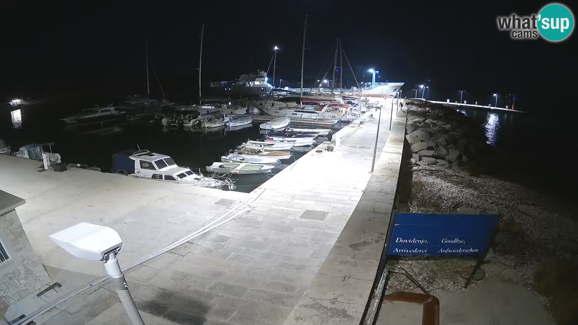 Webcam de l’île d’Unije – Explorez la beauté du joyau caché de la Croatie