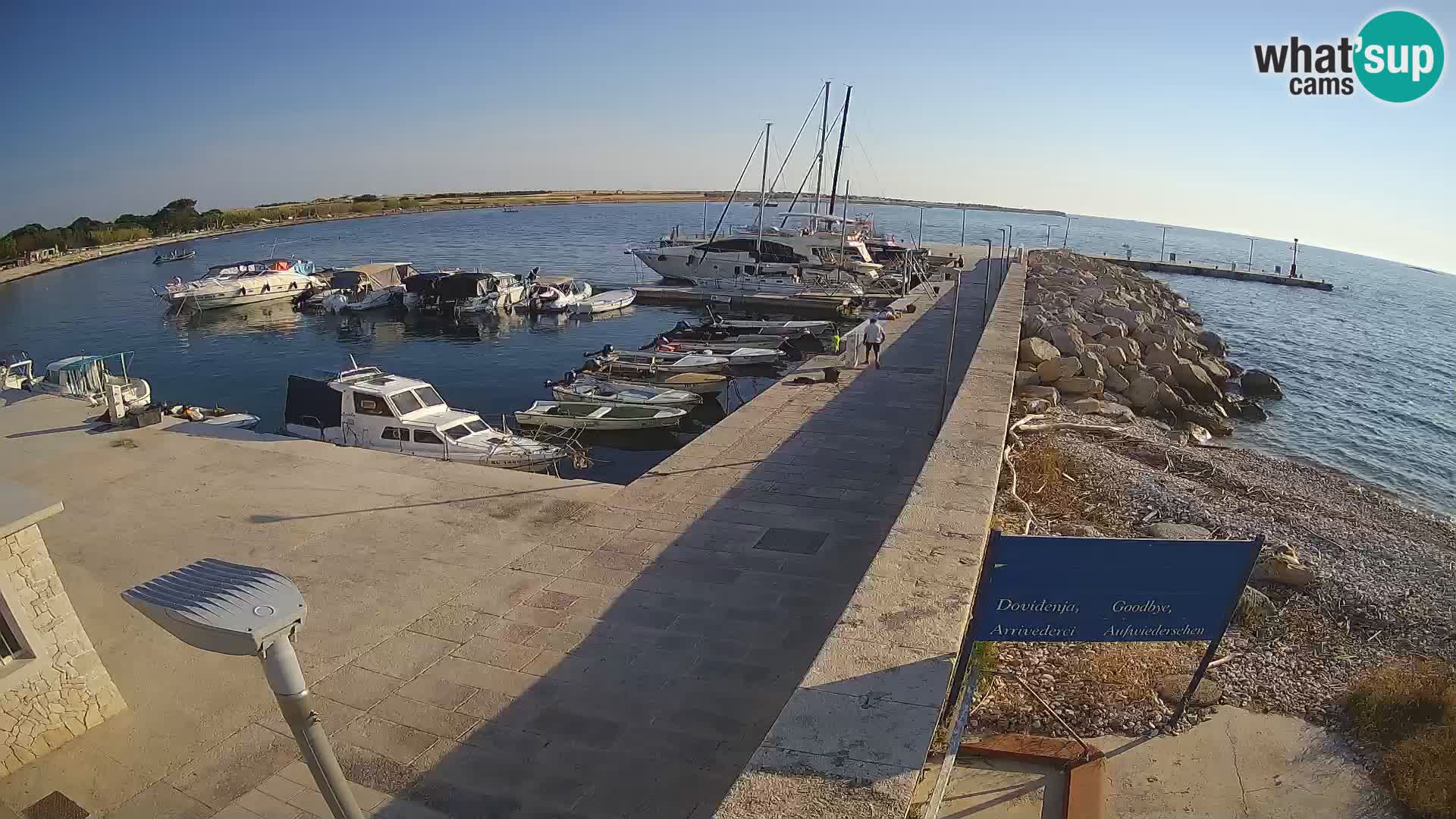 Webcam de l’île d’Unije – Explorez la beauté du joyau caché de la Croatie