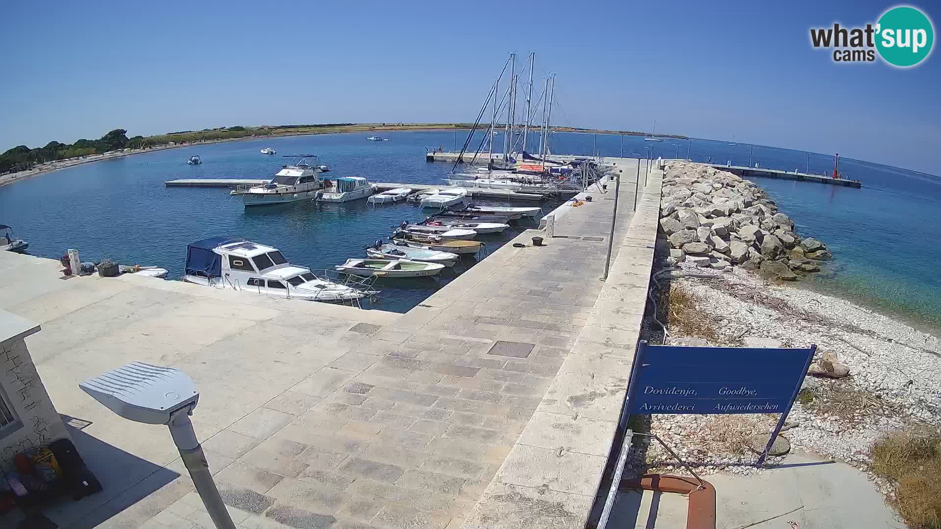 Webcam de l’île d’Unije – Explorez la beauté du joyau caché de la Croatie