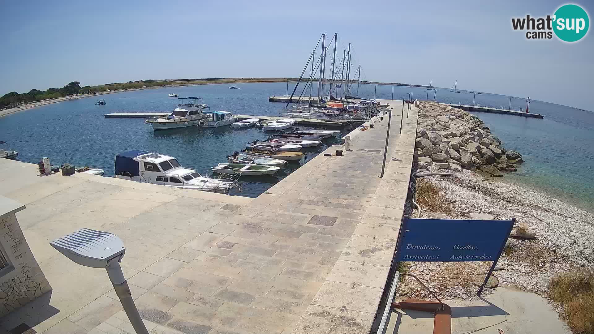 Webcam de l’île d’Unije – Explorez la beauté du joyau caché de la Croatie