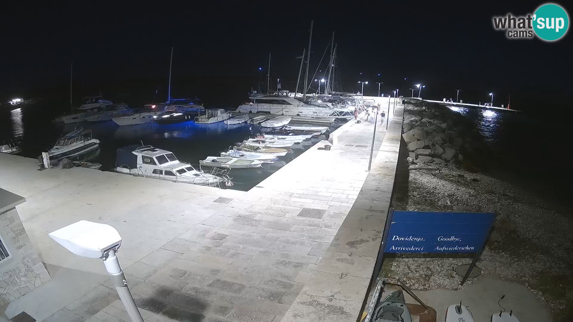 Webcam de l’île d’Unije – Explorez la beauté du joyau caché de la Croatie