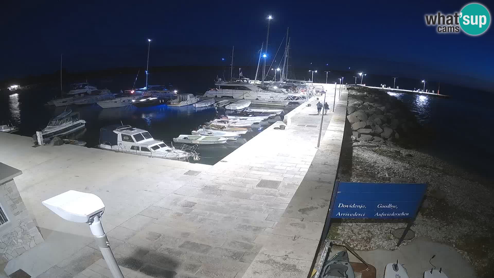 Webcam de l’île d’Unije – Explorez la beauté du joyau caché de la Croatie