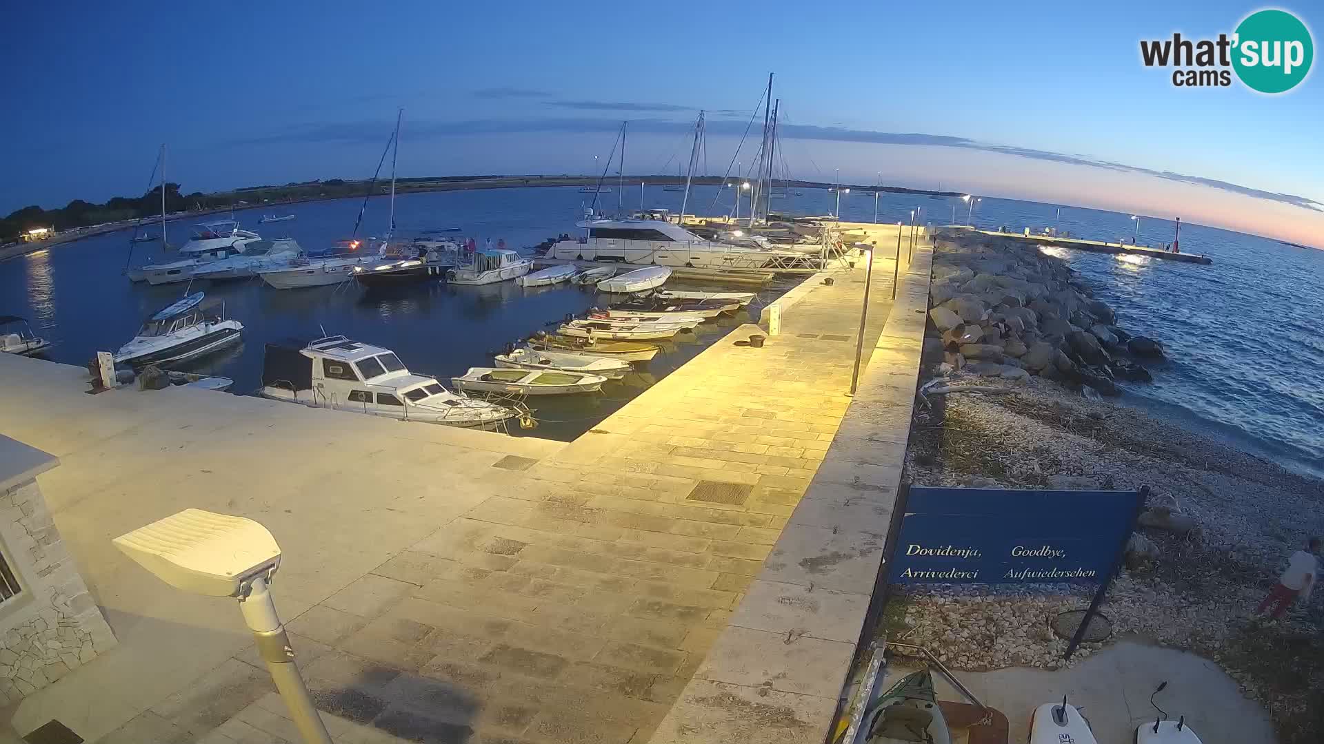 Webcam de l’île d’Unije – Explorez la beauté du joyau caché de la Croatie