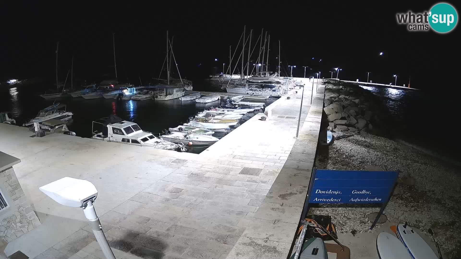 Webcam de l’île d’Unije – Explorez la beauté du joyau caché de la Croatie