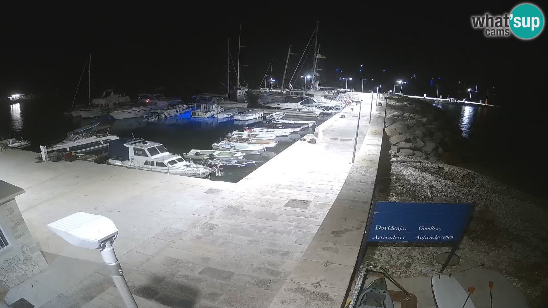 Webcam de l’île d’Unije – Explorez la beauté du joyau caché de la Croatie
