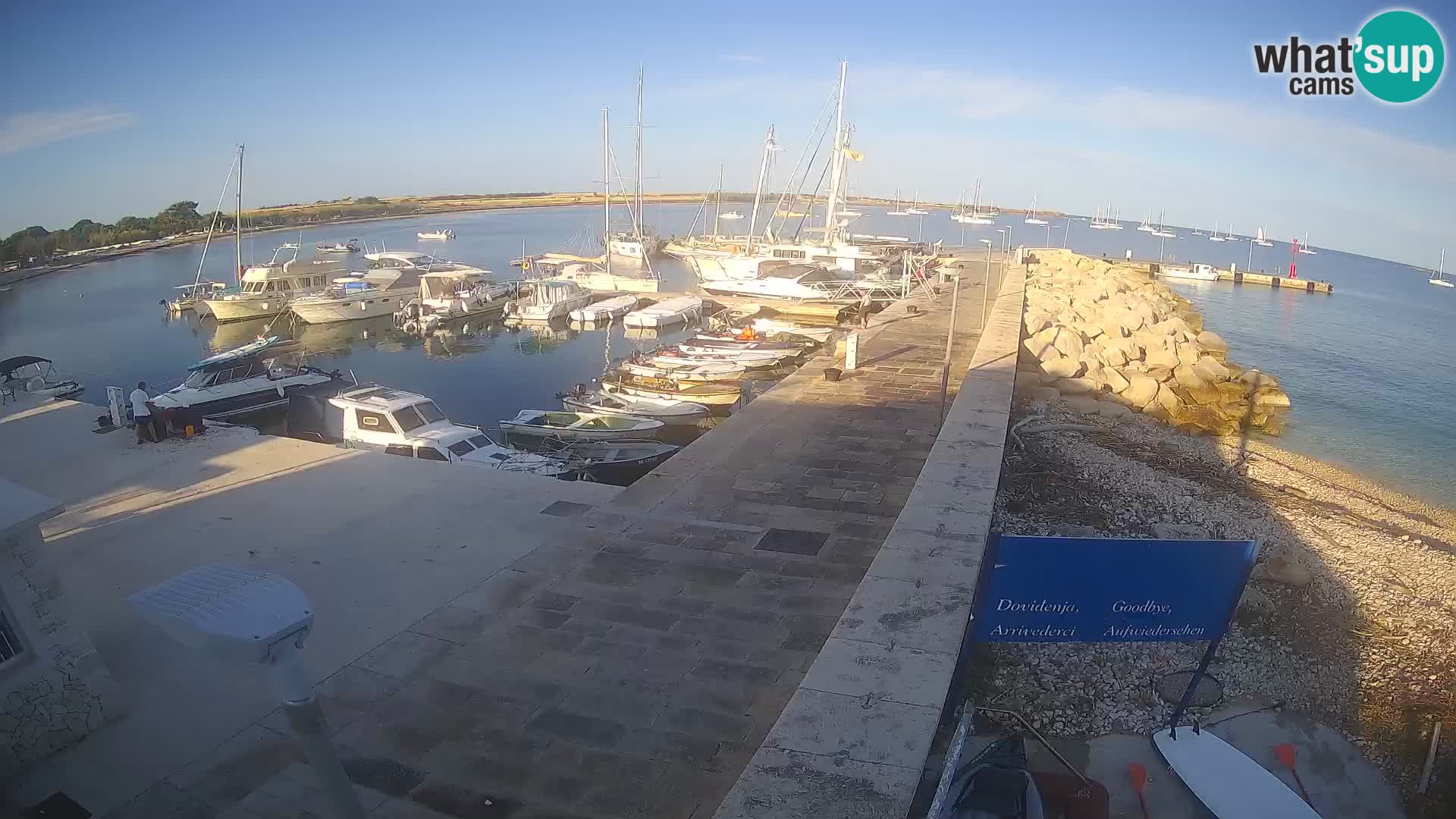 Webcam de l’île d’Unije – Explorez la beauté du joyau caché de la Croatie