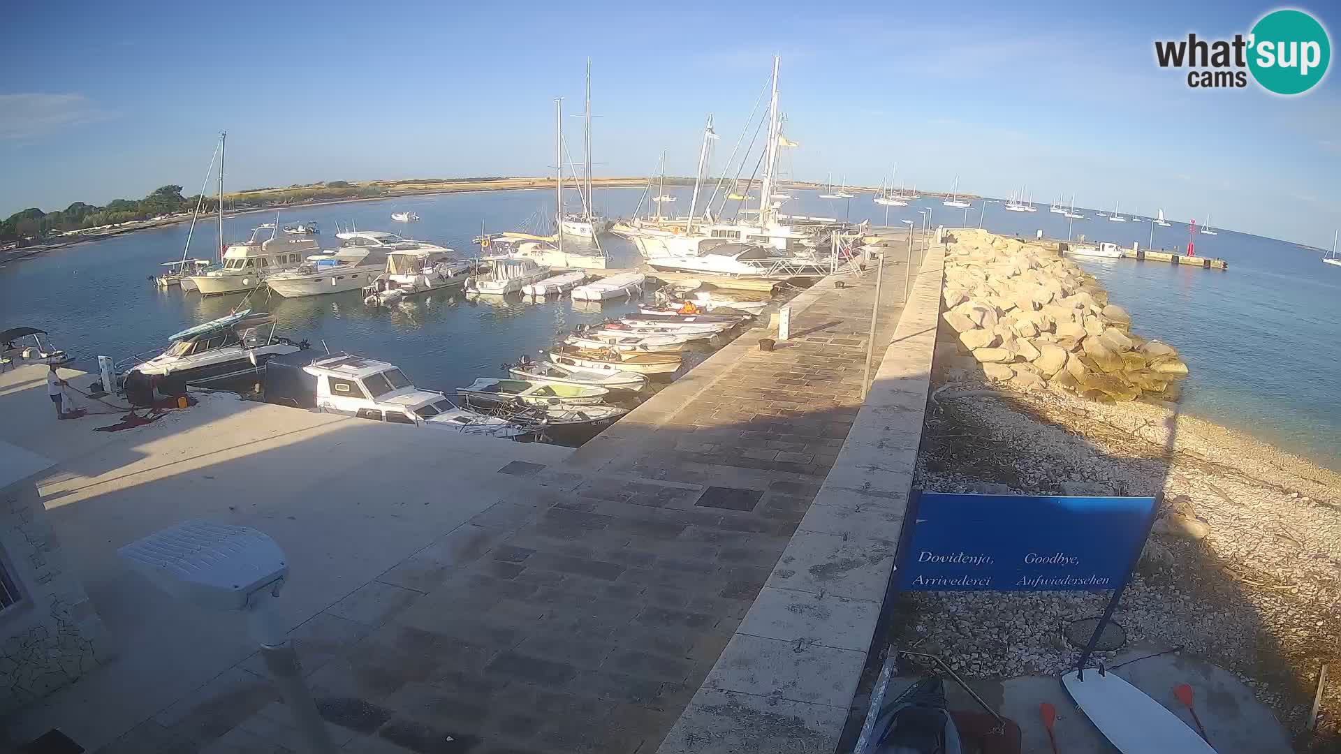 Webcam de l’île d’Unije – Explorez la beauté du joyau caché de la Croatie
