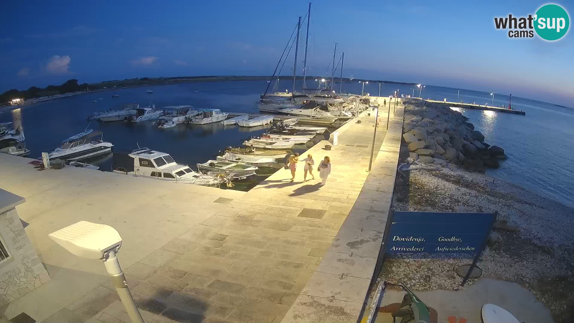 Webcam de l’île d’Unije – Explorez la beauté du joyau caché de la Croatie