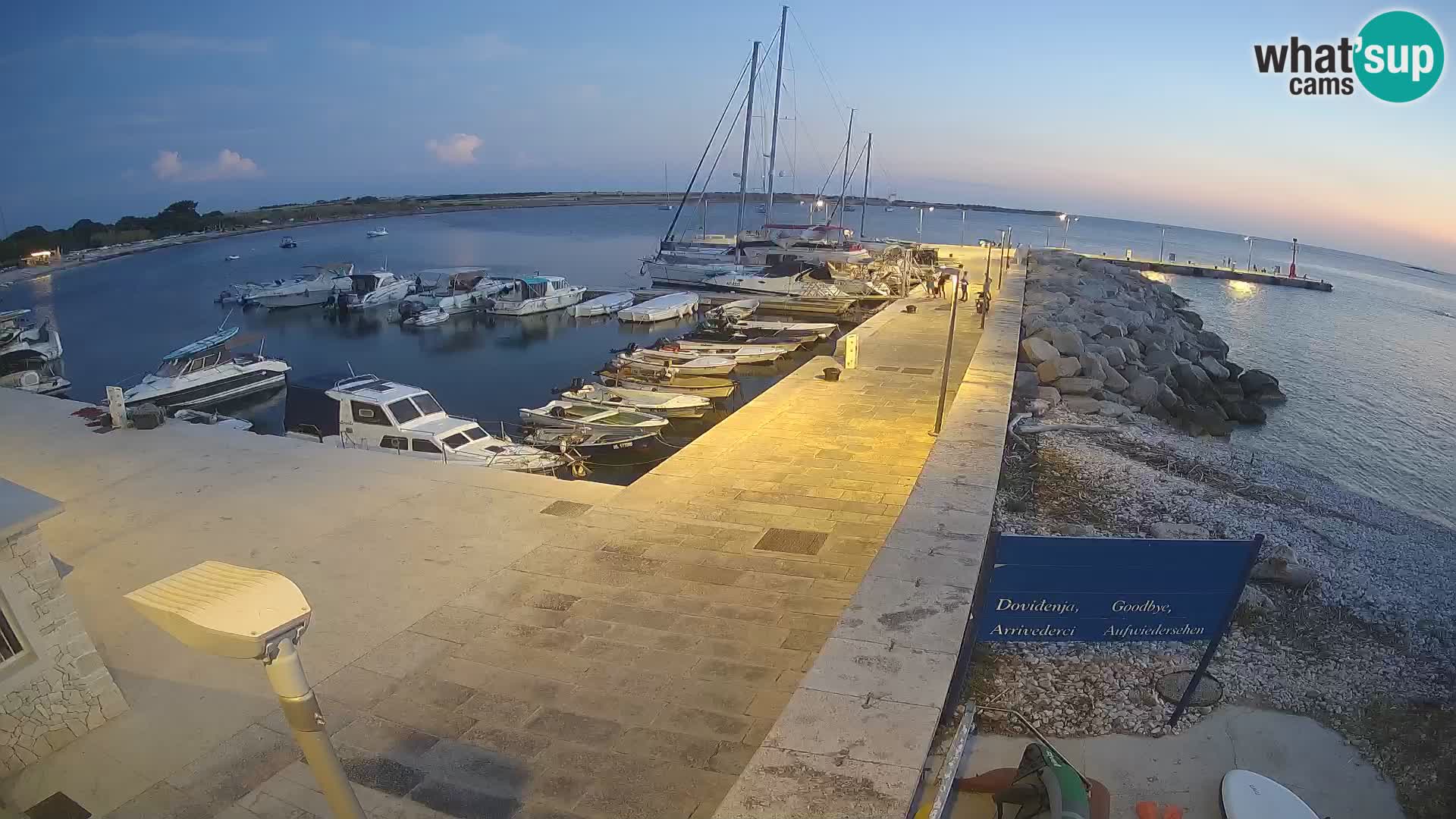 Webcam de l’île d’Unije – Explorez la beauté du joyau caché de la Croatie