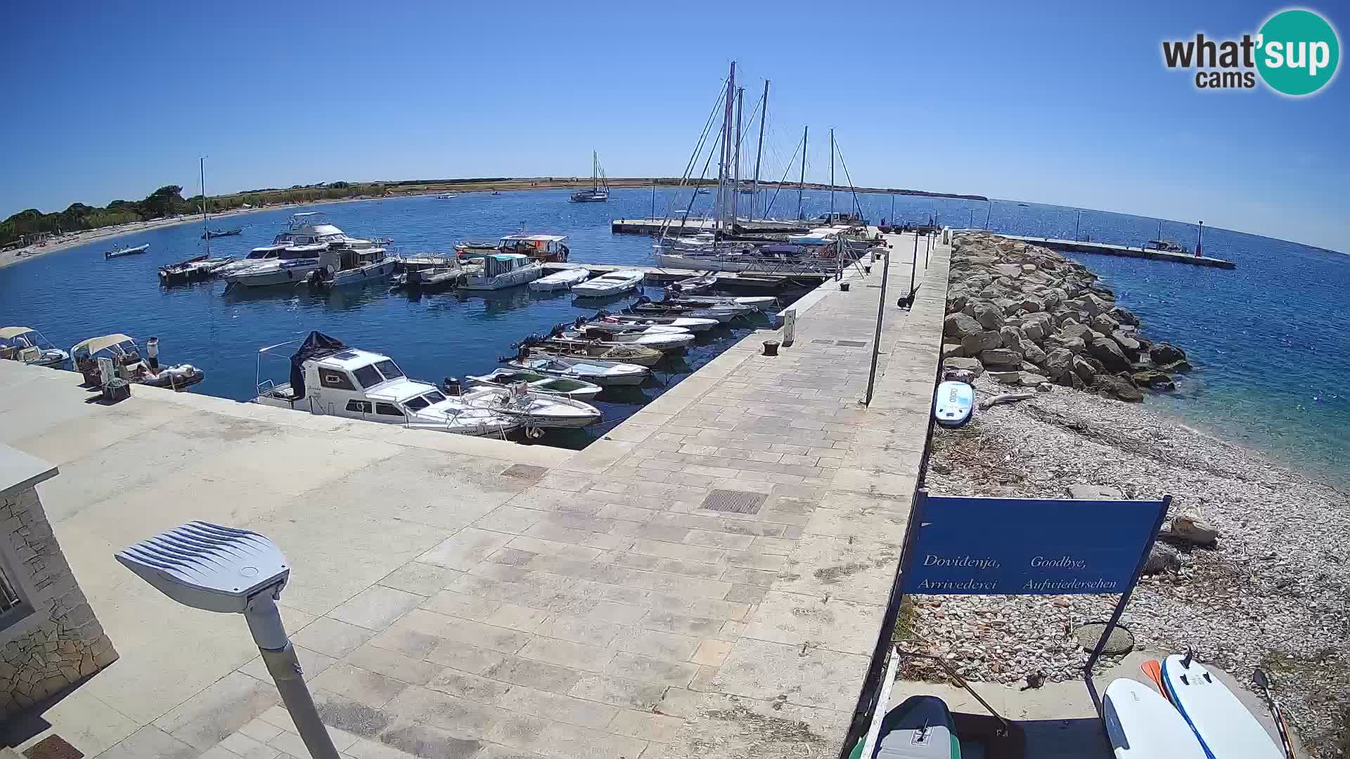 Webcam de l’île d’Unije – Explorez la beauté du joyau caché de la Croatie