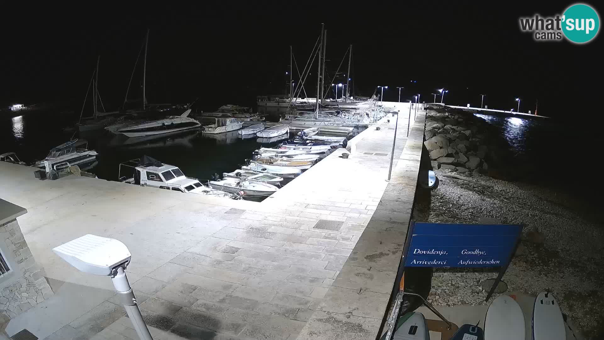 Webcam de l’île d’Unije – Explorez la beauté du joyau caché de la Croatie