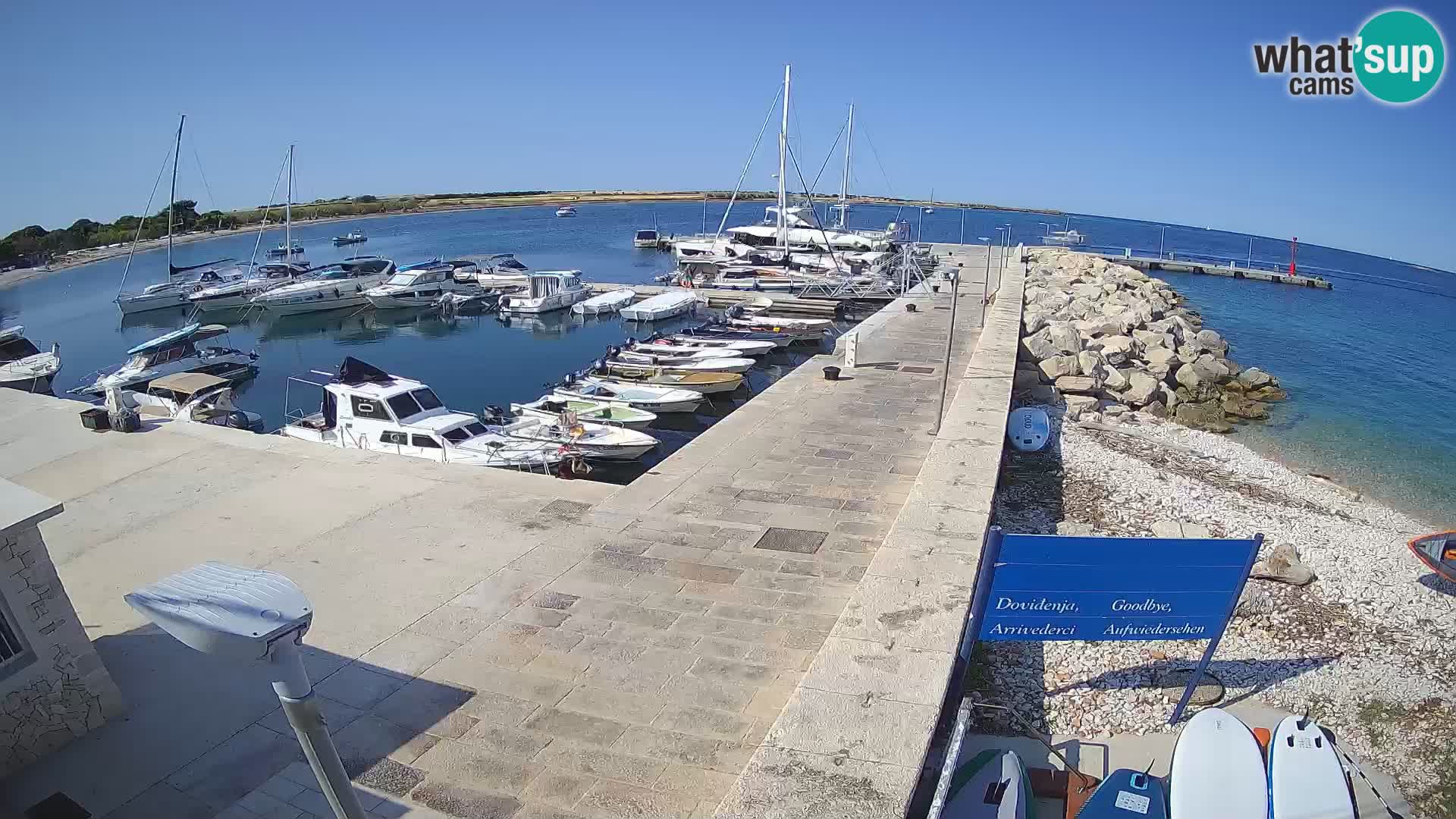 Webcam de l’île d’Unije – Explorez la beauté du joyau caché de la Croatie