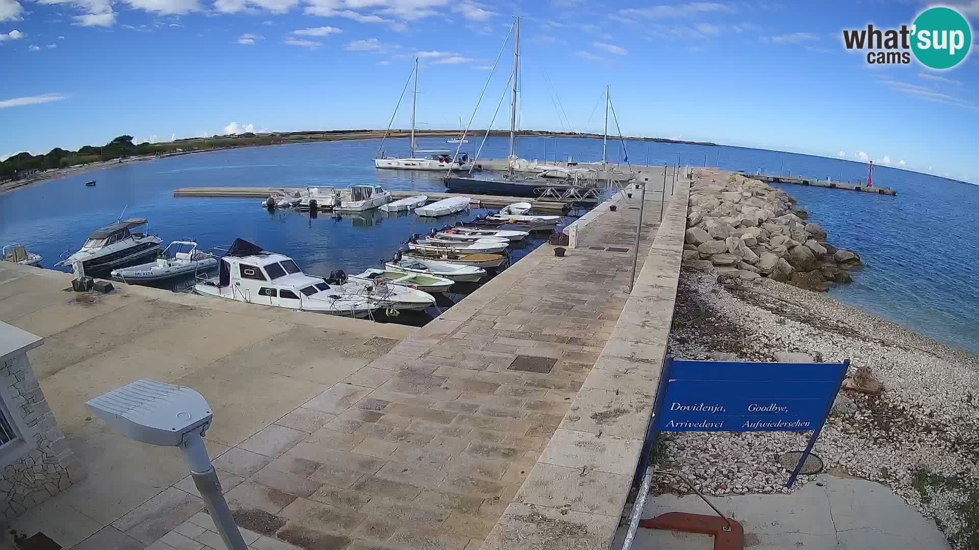 Webcam de l’île d’Unije – Explorez la beauté du joyau caché de la Croatie