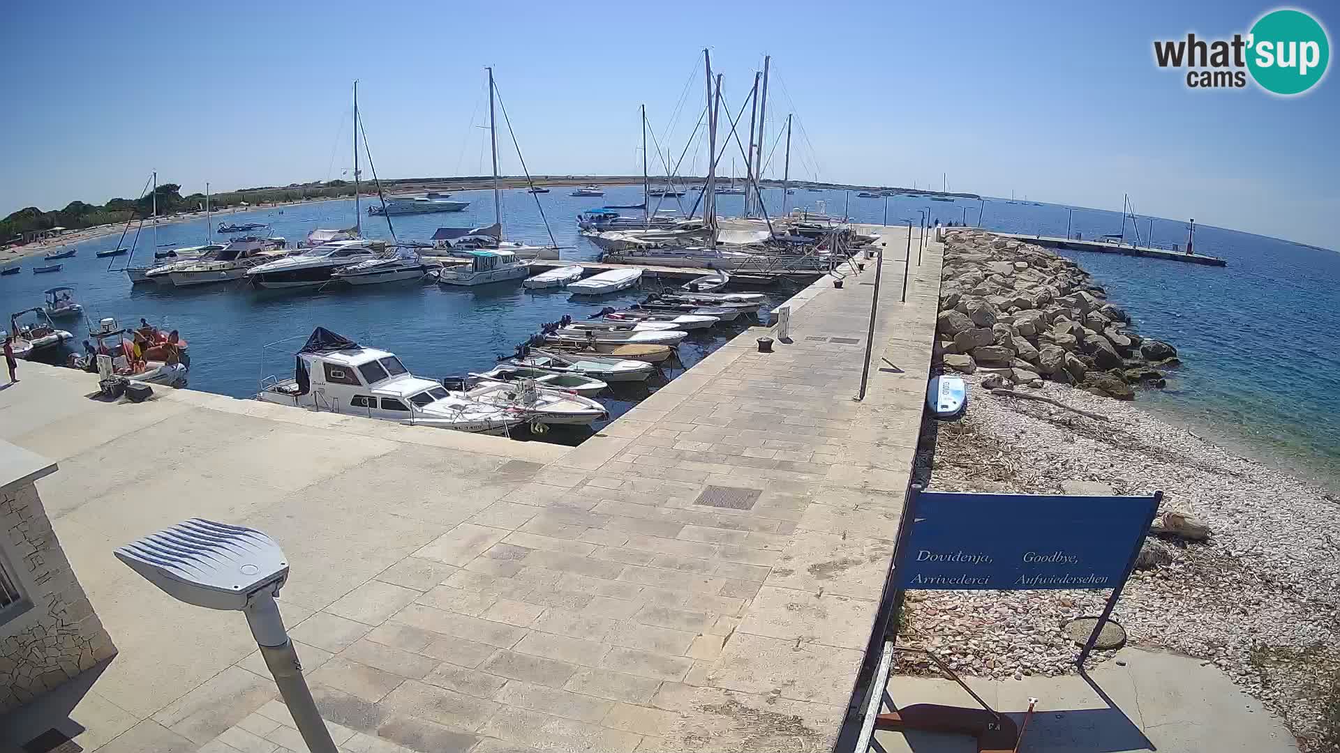 Webcam de l’île d’Unije – Explorez la beauté du joyau caché de la Croatie