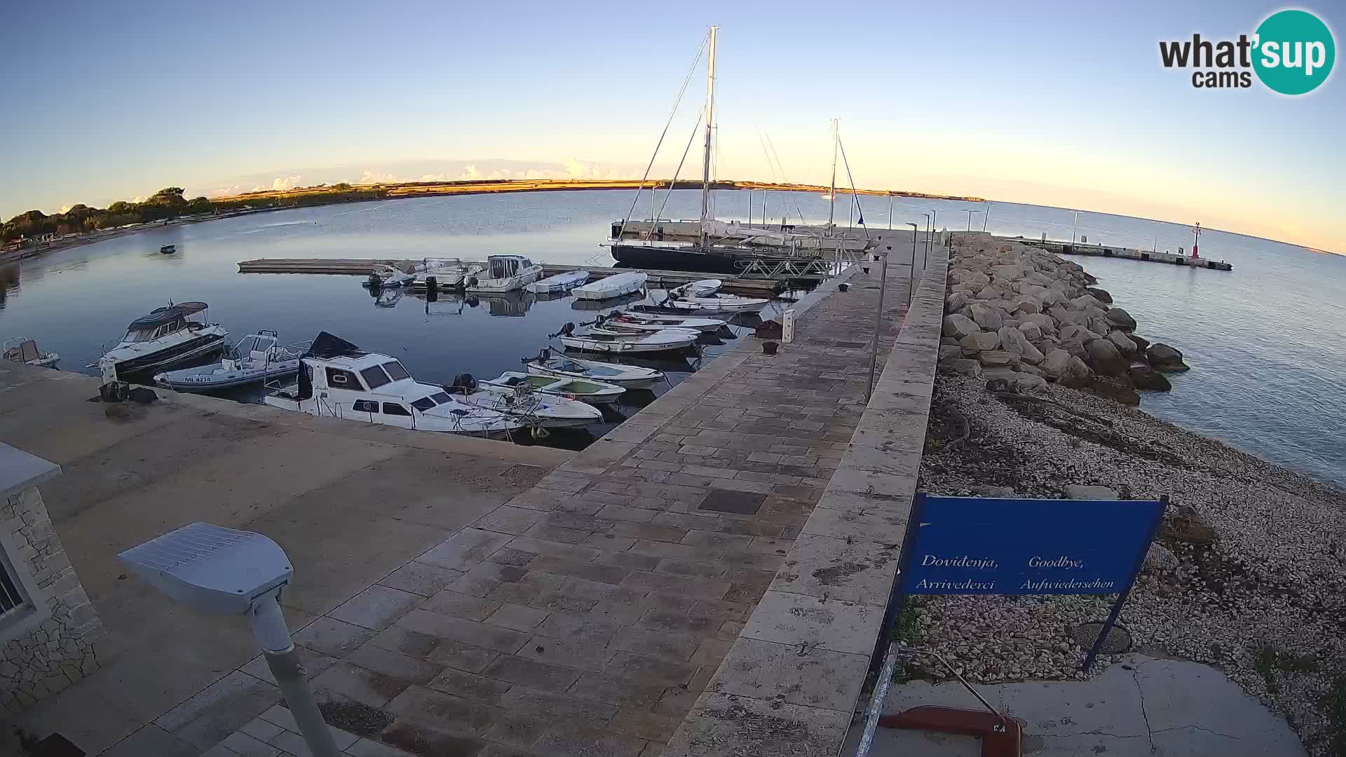 Webcam de l’île d’Unije – Explorez la beauté du joyau caché de la Croatie