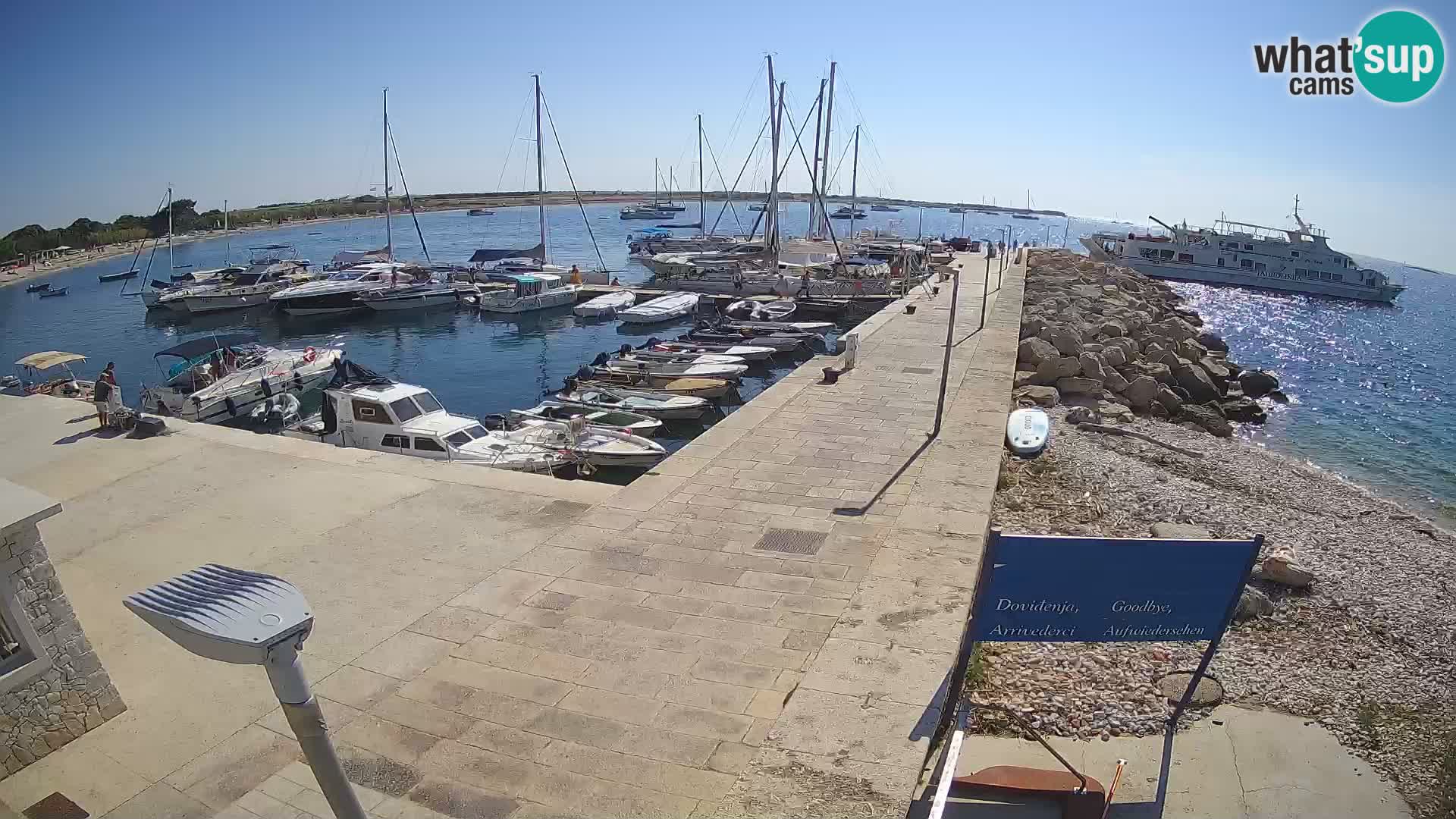 Webcam de l’île d’Unije – Explorez la beauté du joyau caché de la Croatie