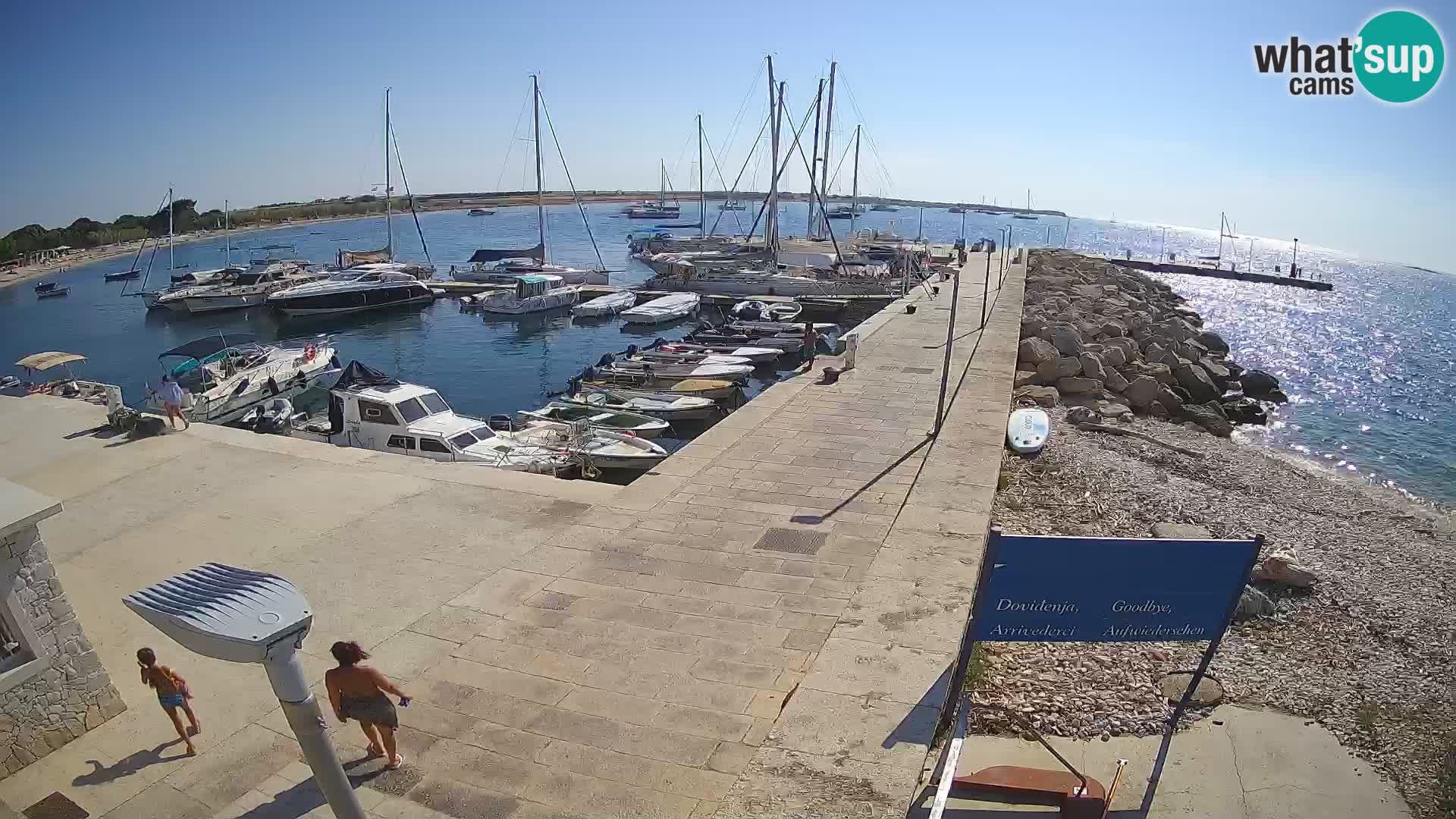 Webcam de l’île d’Unije – Explorez la beauté du joyau caché de la Croatie