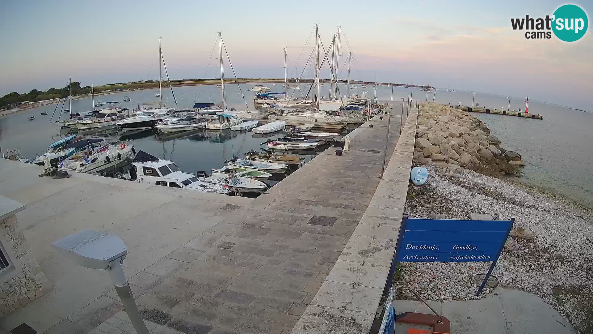 Webcam de l’île d’Unije – Explorez la beauté du joyau caché de la Croatie