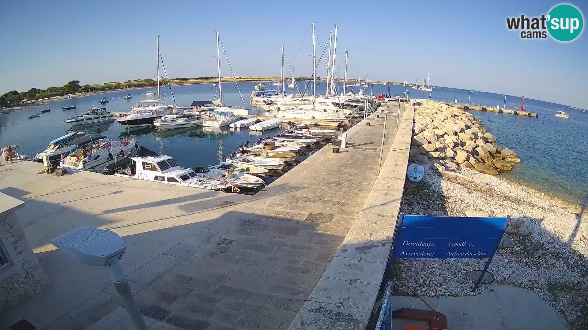 Webcam de l’île d’Unije – Explorez la beauté du joyau caché de la Croatie