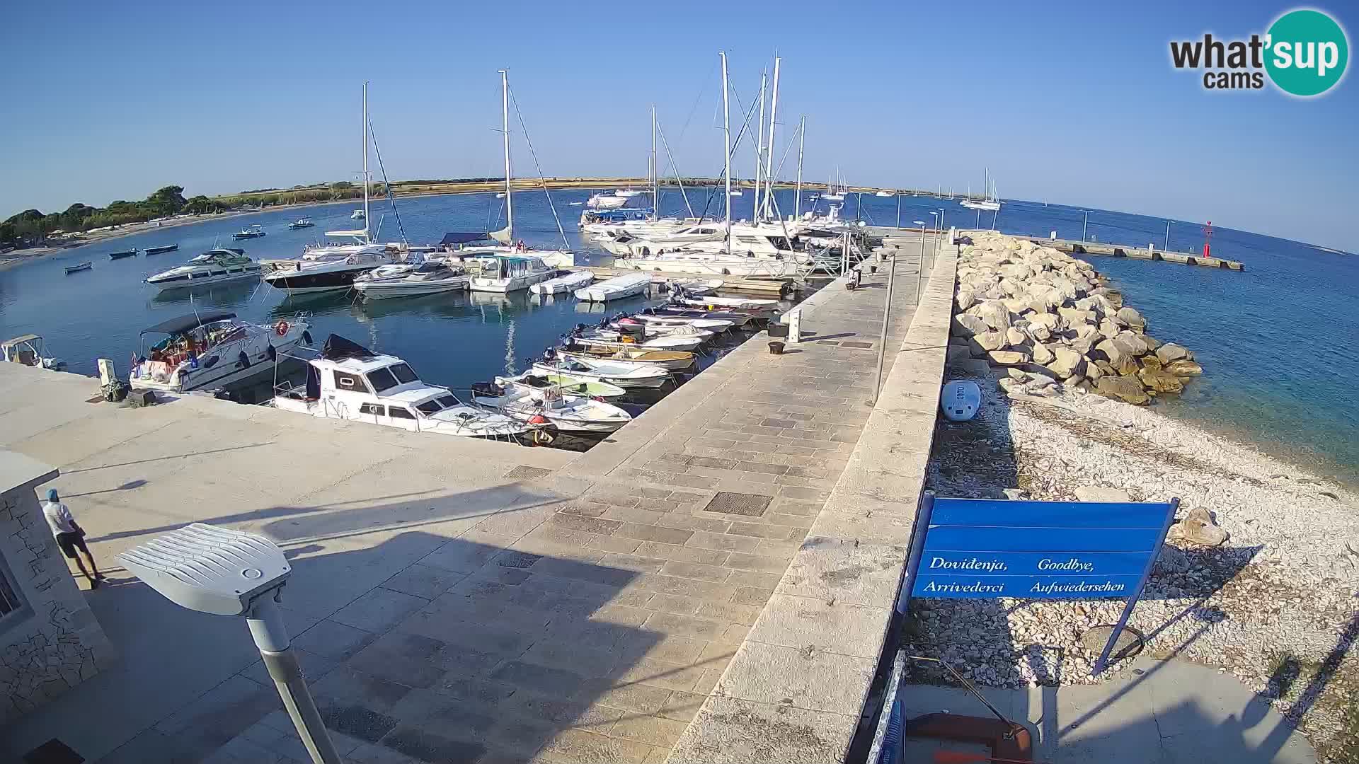 Webcam de l’île d’Unije – Explorez la beauté du joyau caché de la Croatie