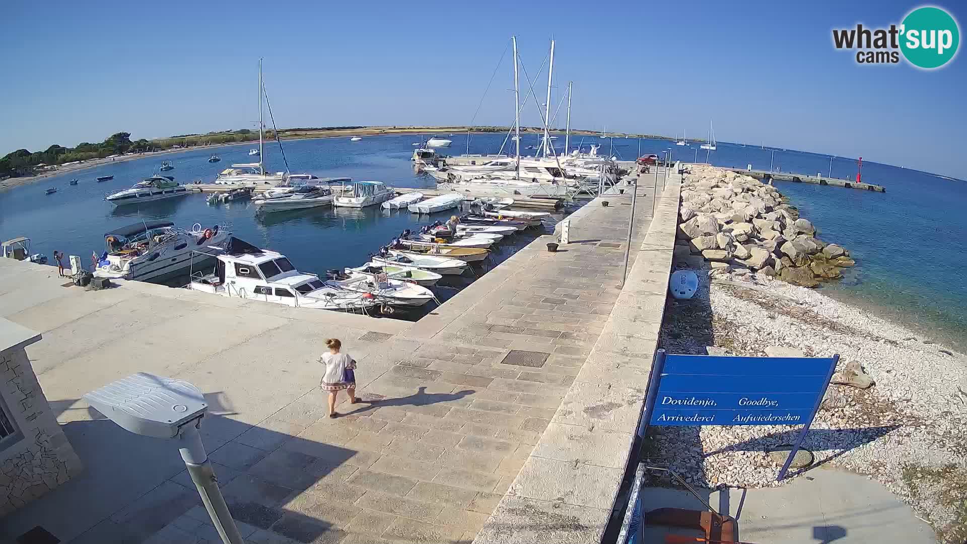 Webcam de l’île d’Unije – Explorez la beauté du joyau caché de la Croatie