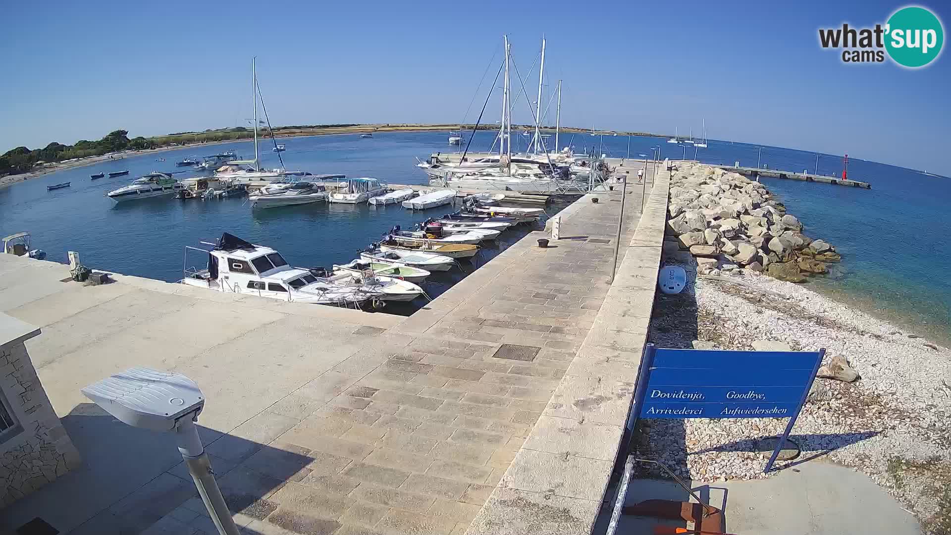 Webcam de l’île d’Unije – Explorez la beauté du joyau caché de la Croatie