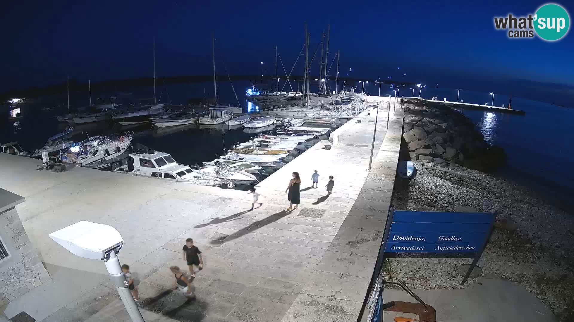 Webcam de l’île d’Unije – Explorez la beauté du joyau caché de la Croatie