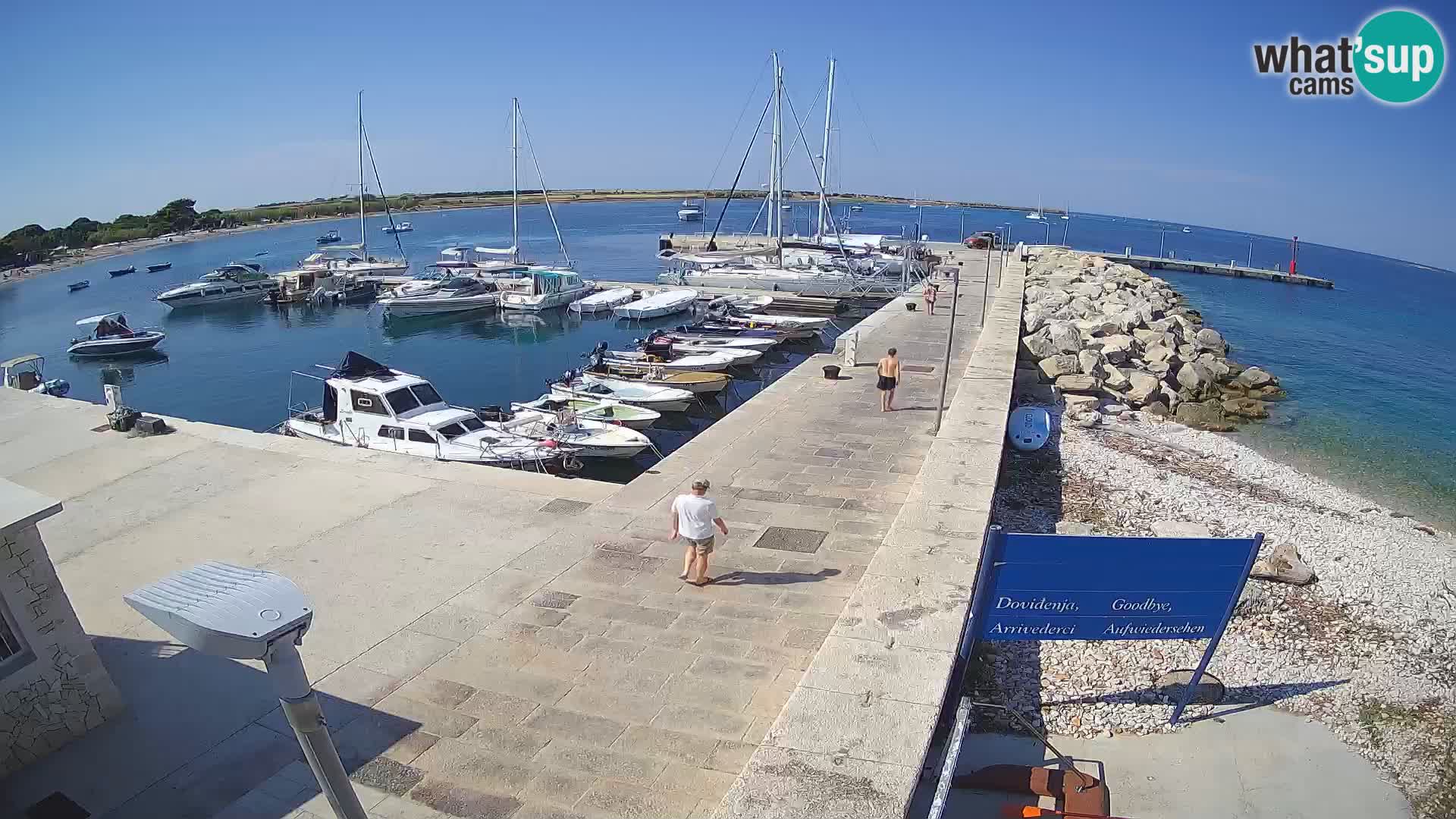 Webcam de l’île d’Unije – Explorez la beauté du joyau caché de la Croatie