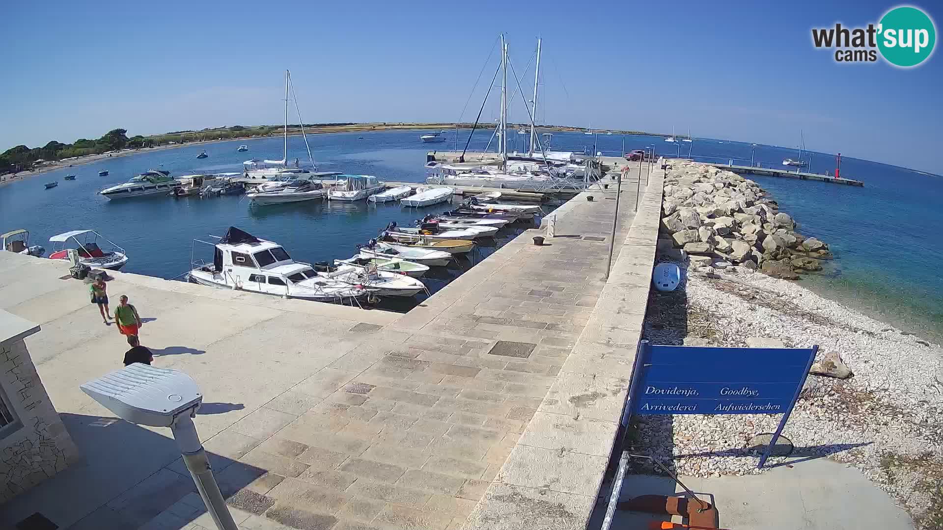 Webcam de l’île d’Unije – Explorez la beauté du joyau caché de la Croatie
