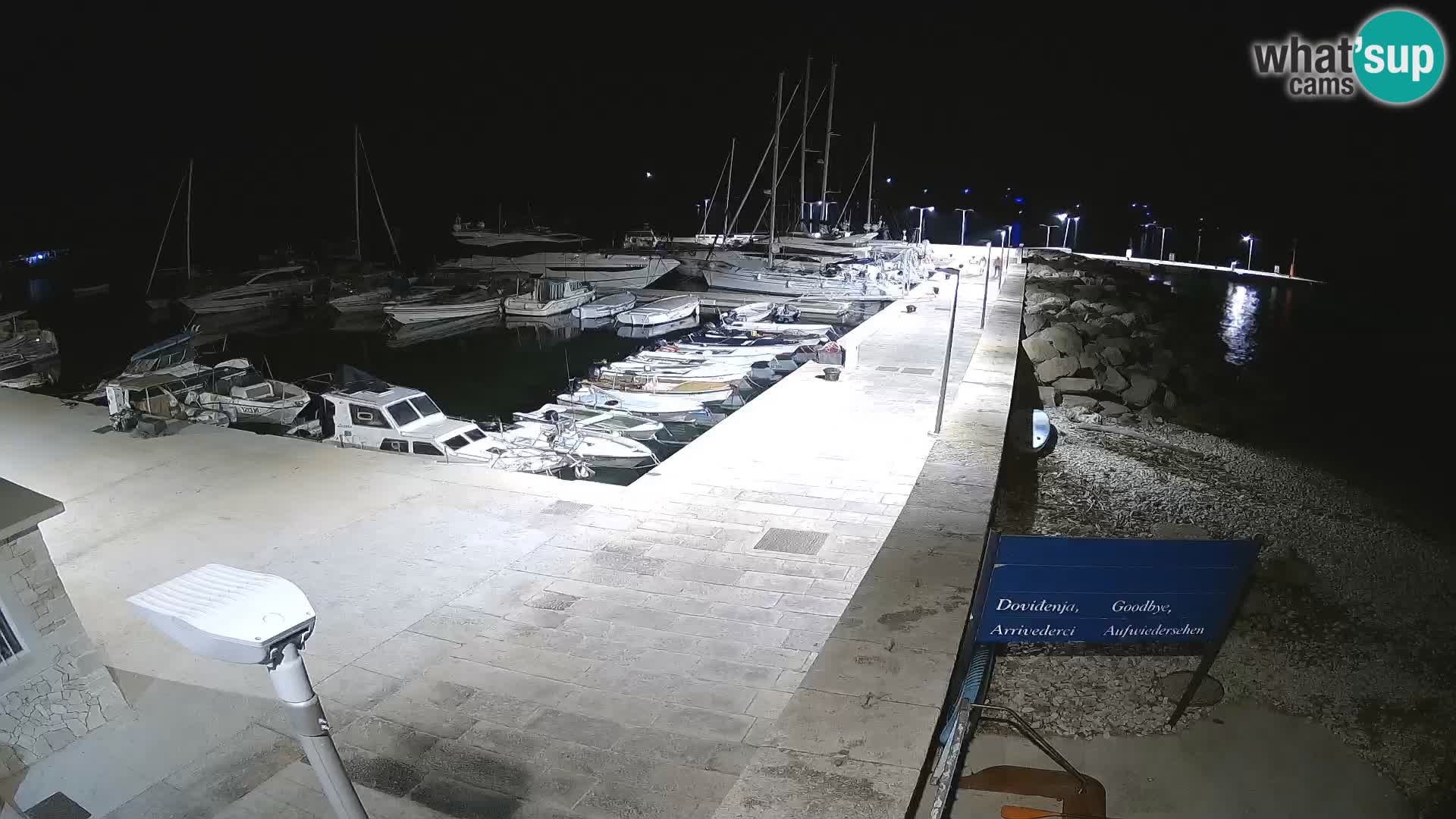 Webcam de l’île d’Unije – Explorez la beauté du joyau caché de la Croatie