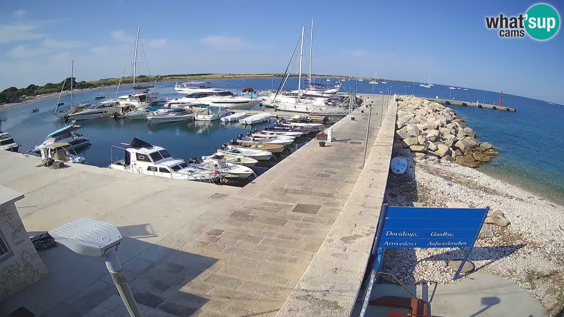 Webcam de l’île d’Unije – Explorez la beauté du joyau caché de la Croatie