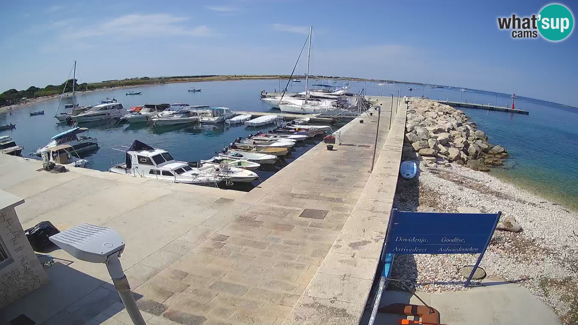 Webcam de l’île d’Unije – Explorez la beauté du joyau caché de la Croatie