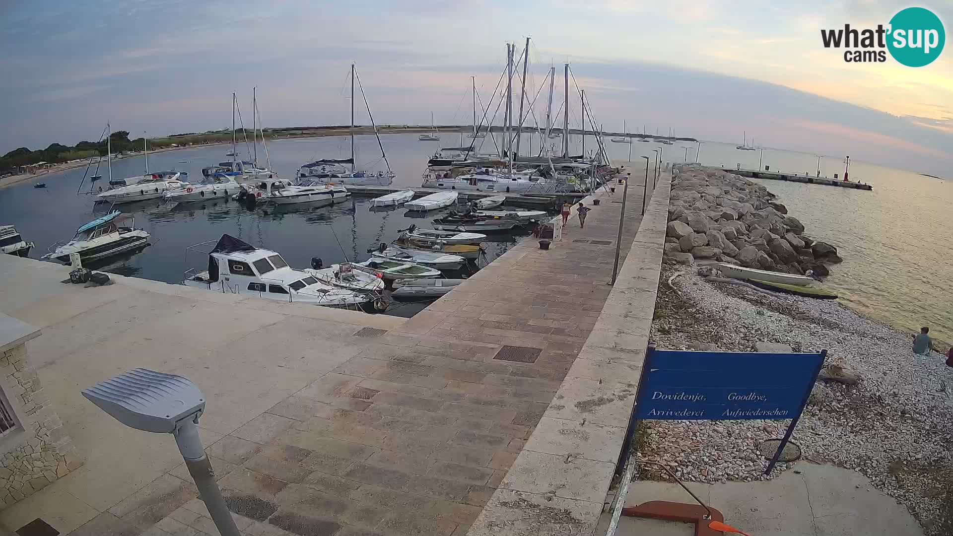 Webcam de l’île d’Unije – Explorez la beauté du joyau caché de la Croatie