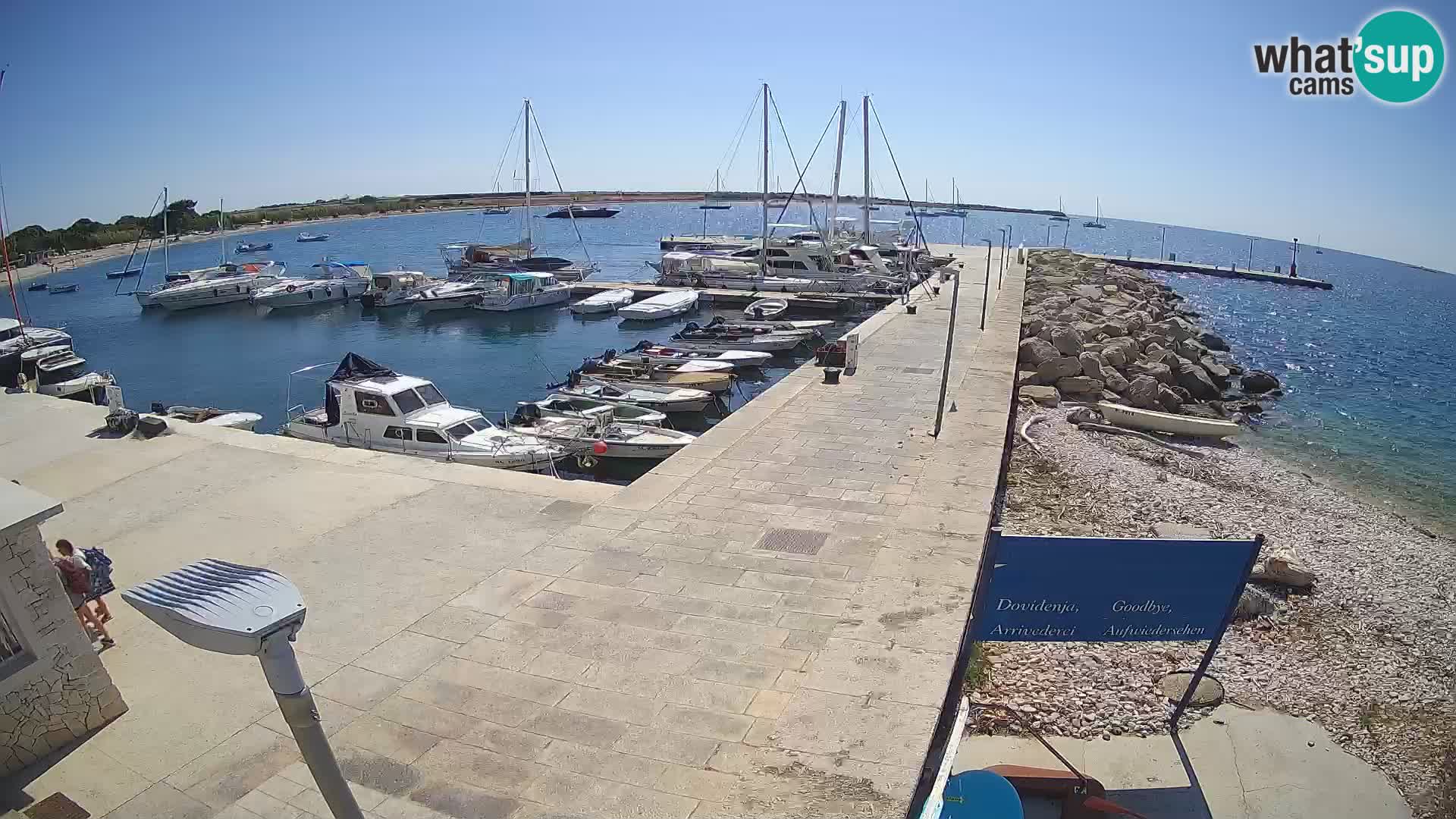 Webcam de l’île d’Unije – Explorez la beauté du joyau caché de la Croatie
