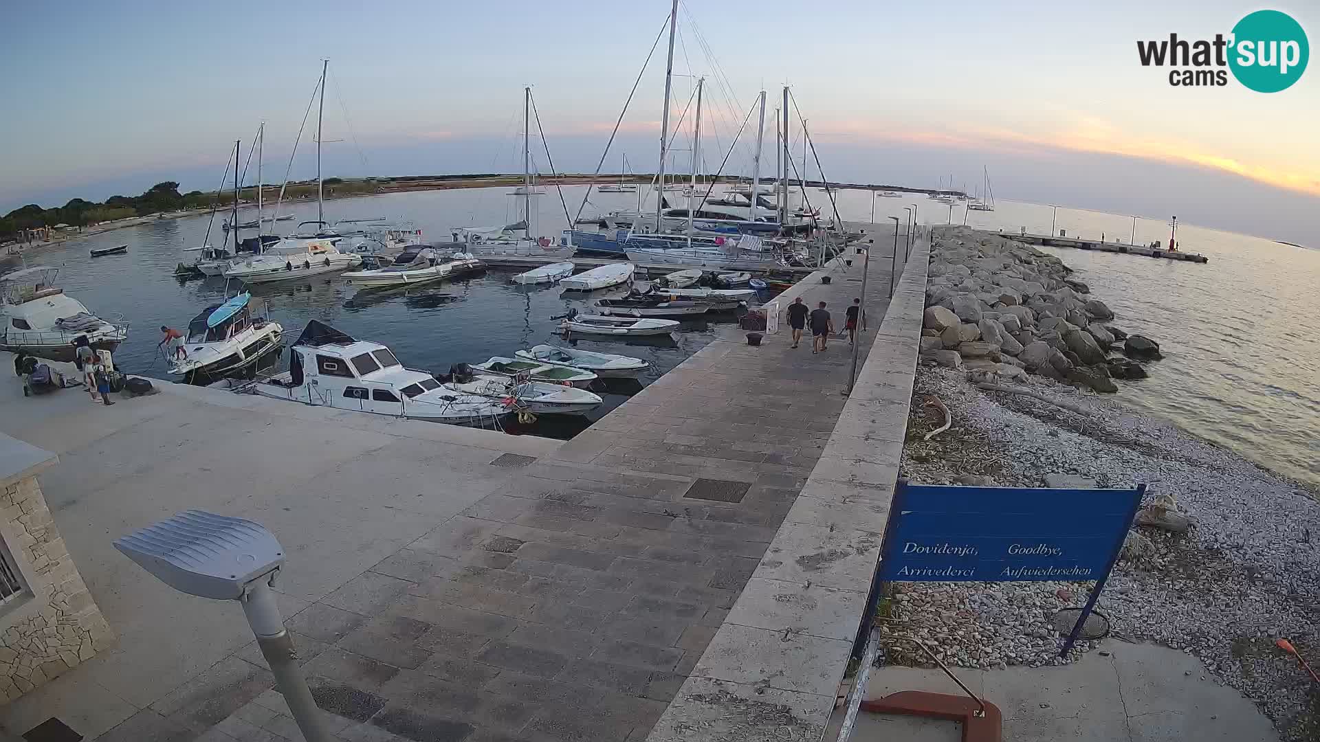 Webcam de l’île d’Unije – Explorez la beauté du joyau caché de la Croatie