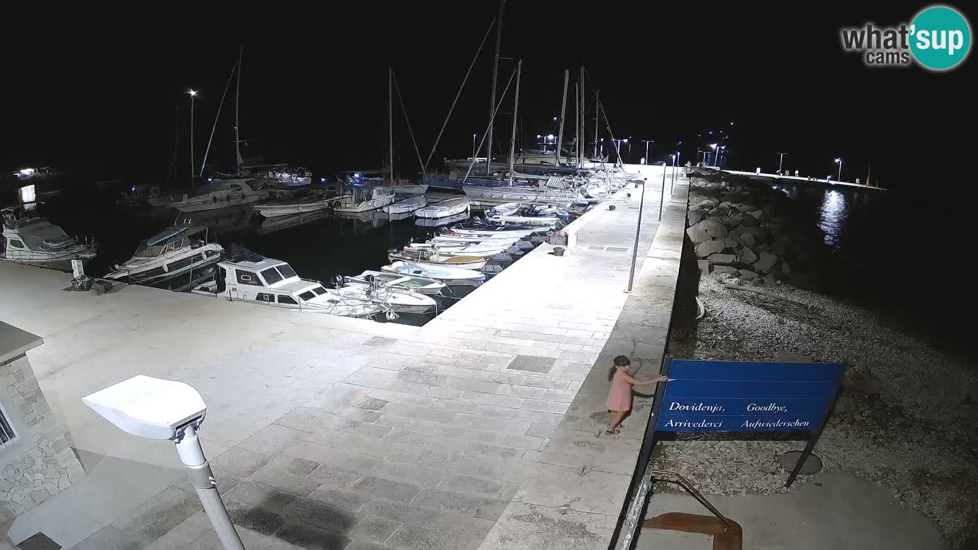 Webcam de l’île d’Unije – Explorez la beauté du joyau caché de la Croatie