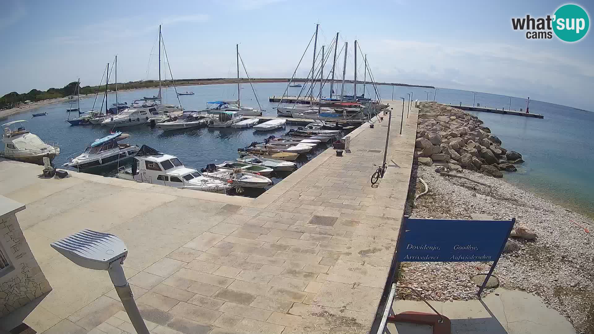 Webcam de l’île d’Unije – Explorez la beauté du joyau caché de la Croatie