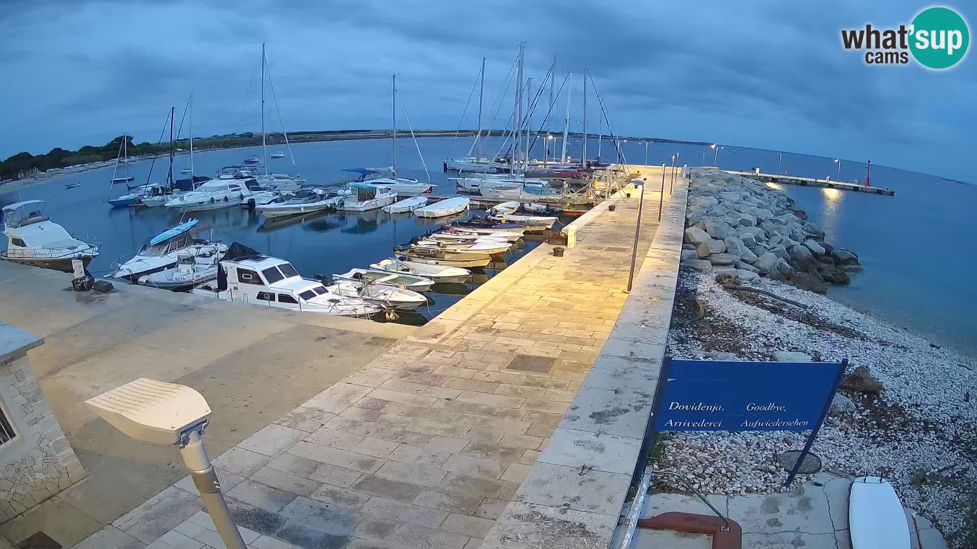 Webcam de l’île d’Unije – Explorez la beauté du joyau caché de la Croatie