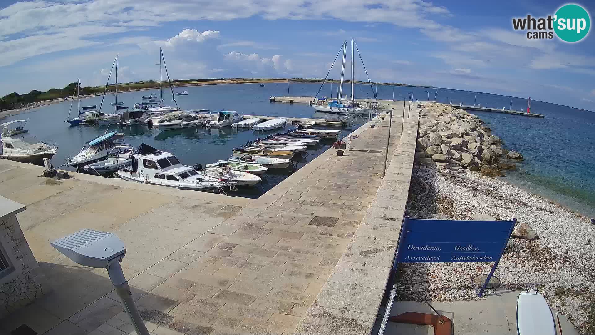 Webcam de l’île d’Unije – Explorez la beauté du joyau caché de la Croatie