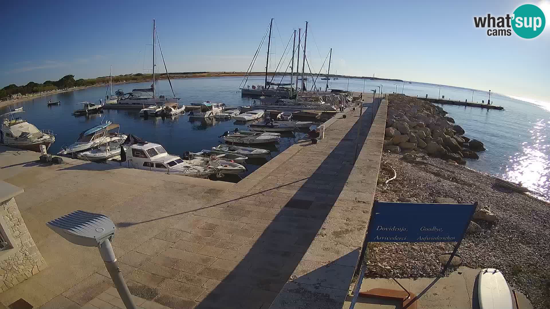 Webcam de l’île d’Unije – Explorez la beauté du joyau caché de la Croatie