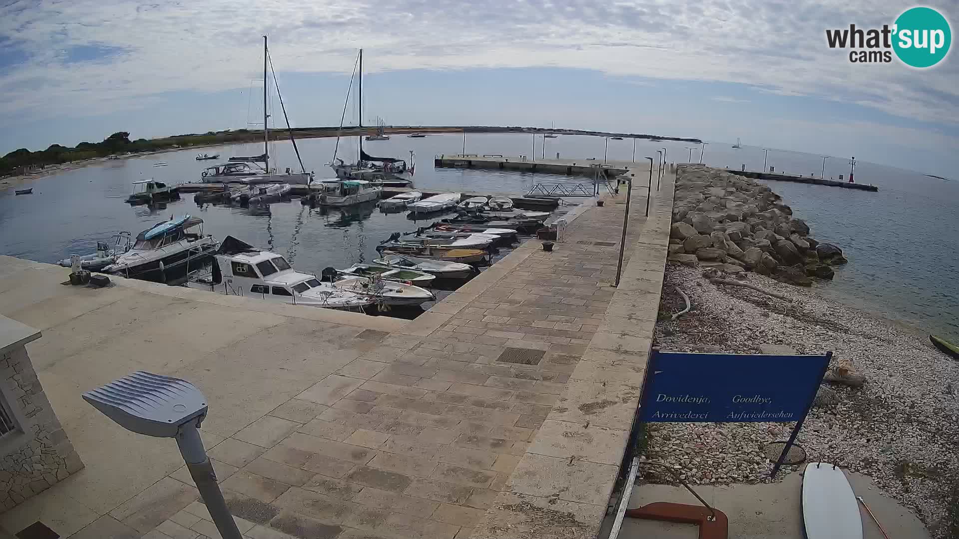 Webcam de l’île d’Unije – Explorez la beauté du joyau caché de la Croatie