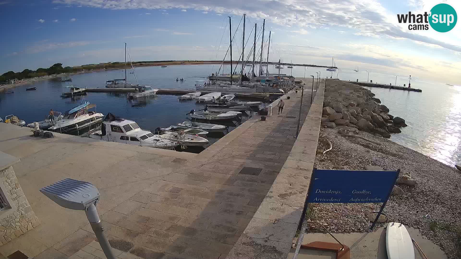 Webcam de l’île d’Unije – Explorez la beauté du joyau caché de la Croatie