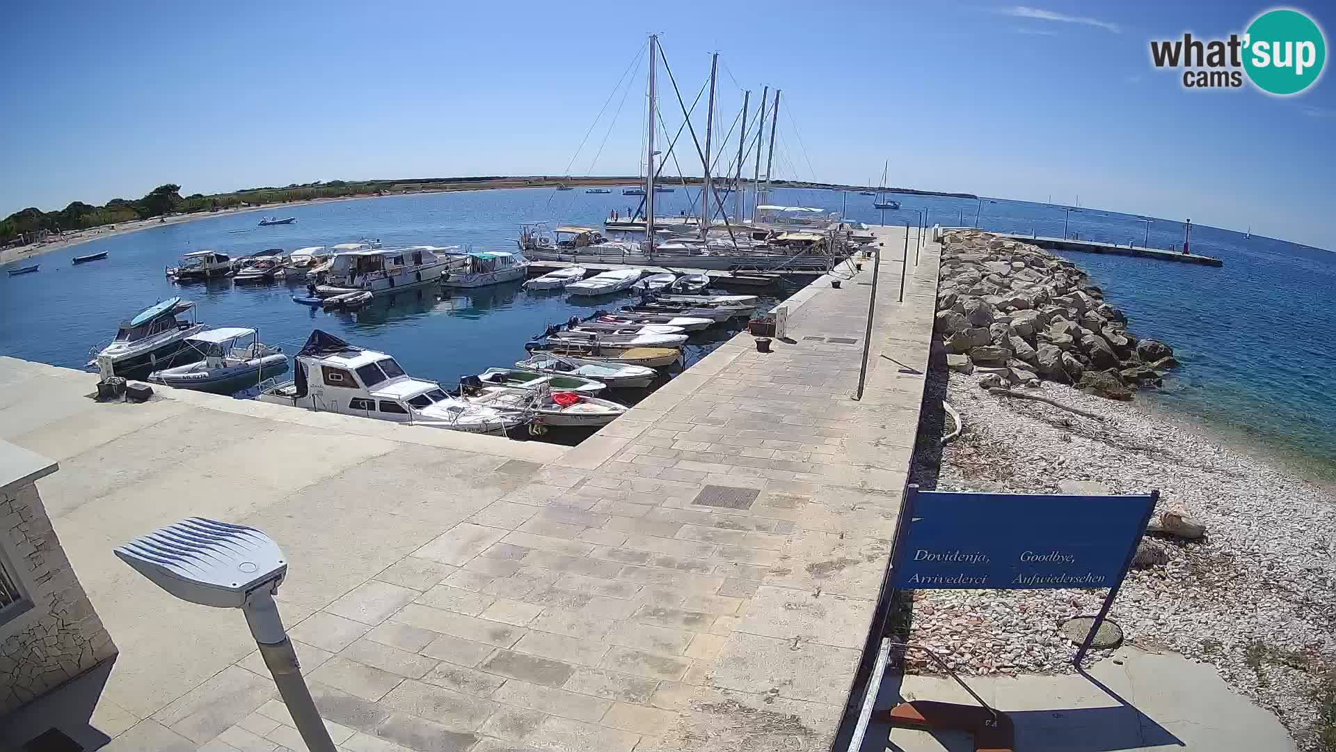Webcam de l’île d’Unije – Explorez la beauté du joyau caché de la Croatie