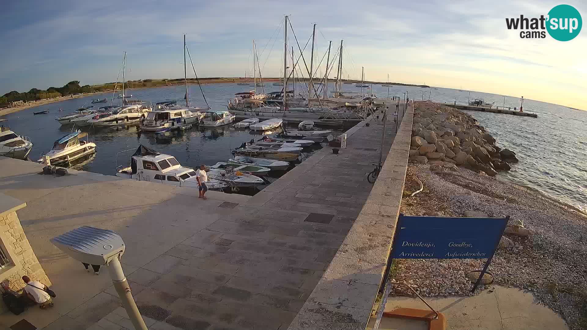 Webcam de l’île d’Unije – Explorez la beauté du joyau caché de la Croatie