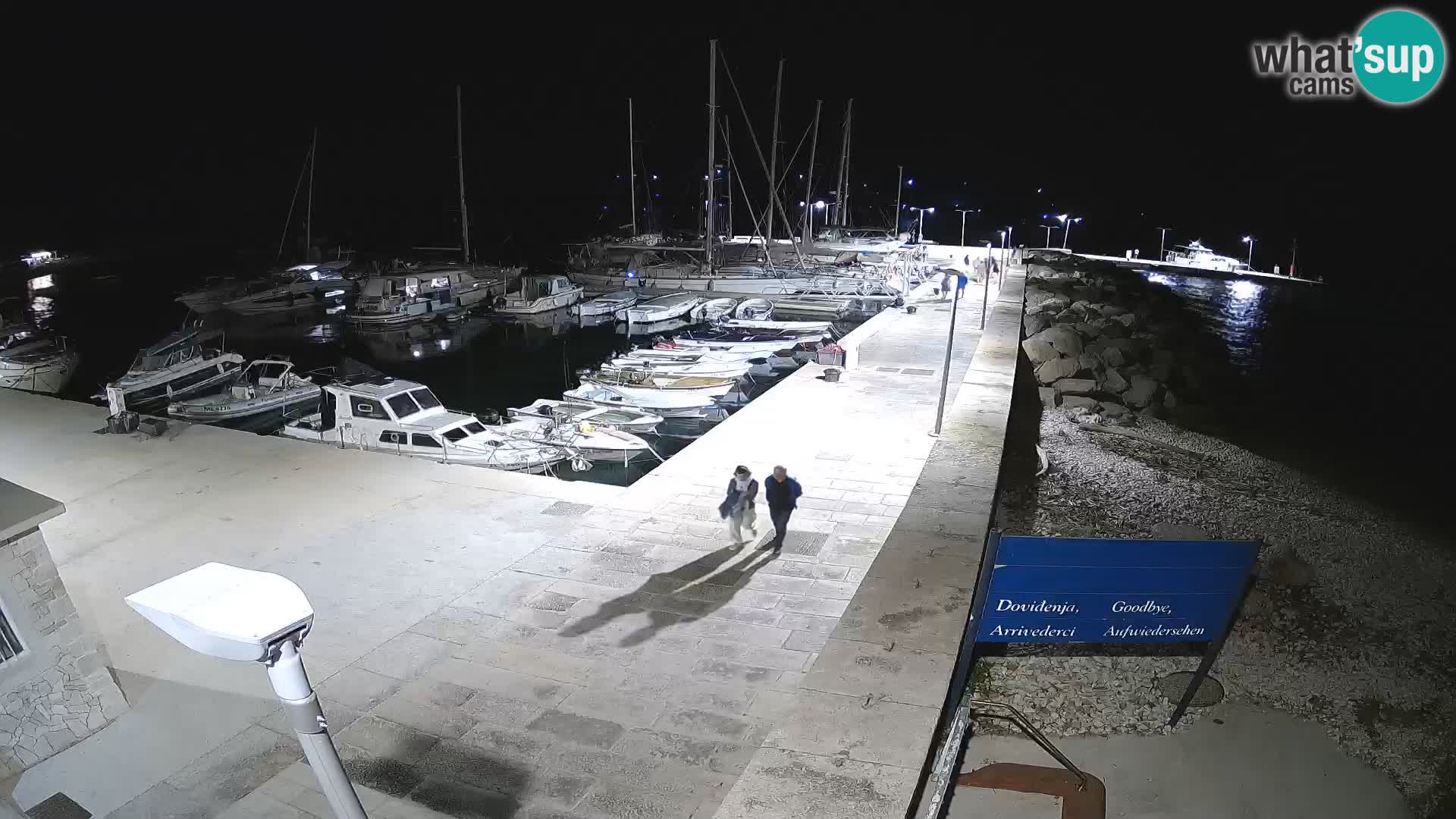 Webcam de l’île d’Unije – Explorez la beauté du joyau caché de la Croatie