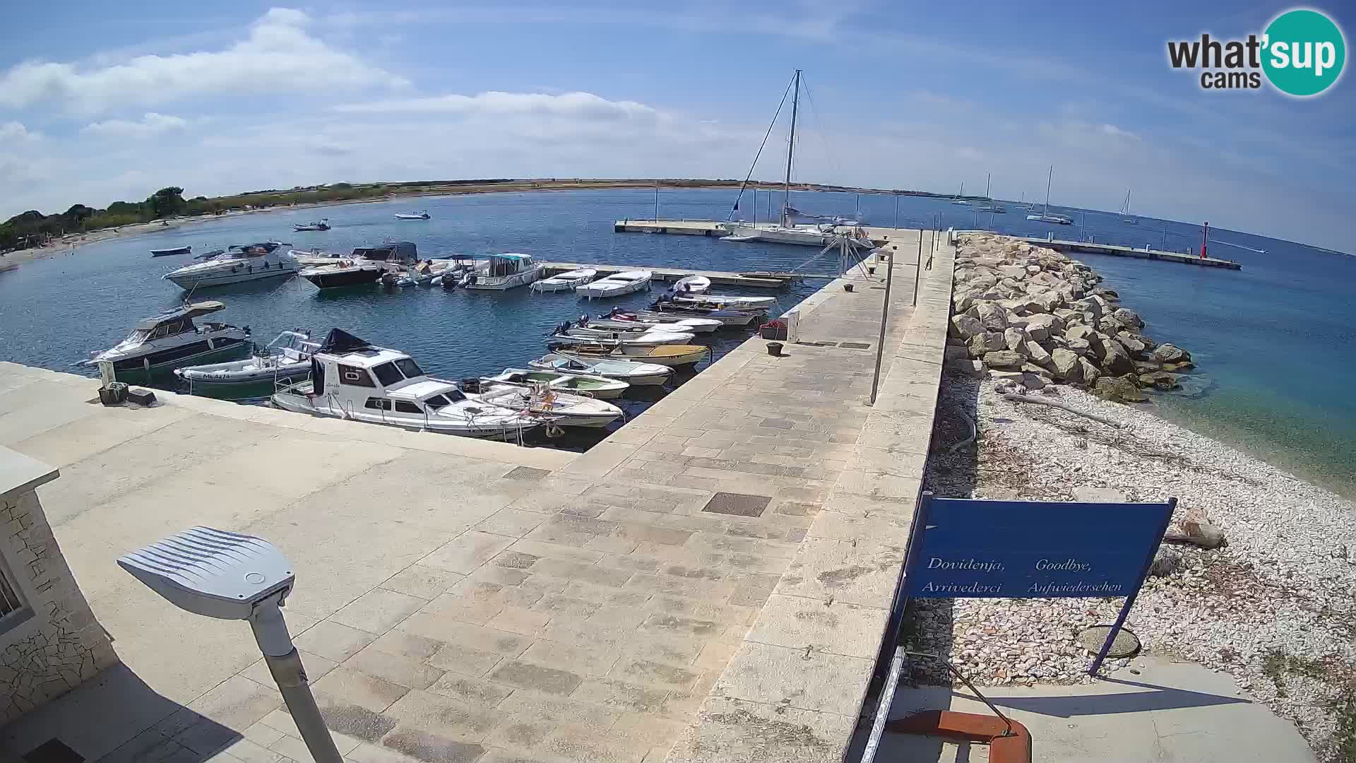 Webcam de l’île d’Unije – Explorez la beauté du joyau caché de la Croatie