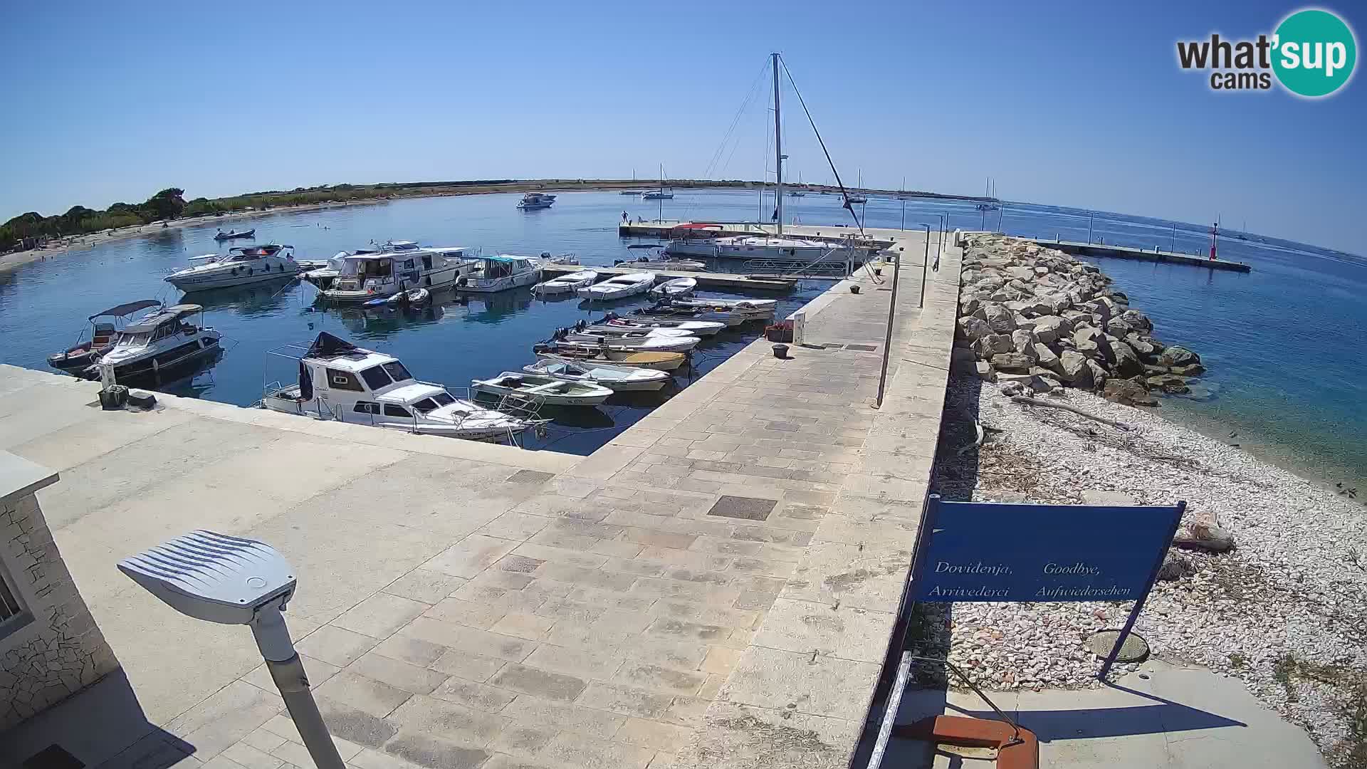 Webcam de l’île d’Unije – Explorez la beauté du joyau caché de la Croatie